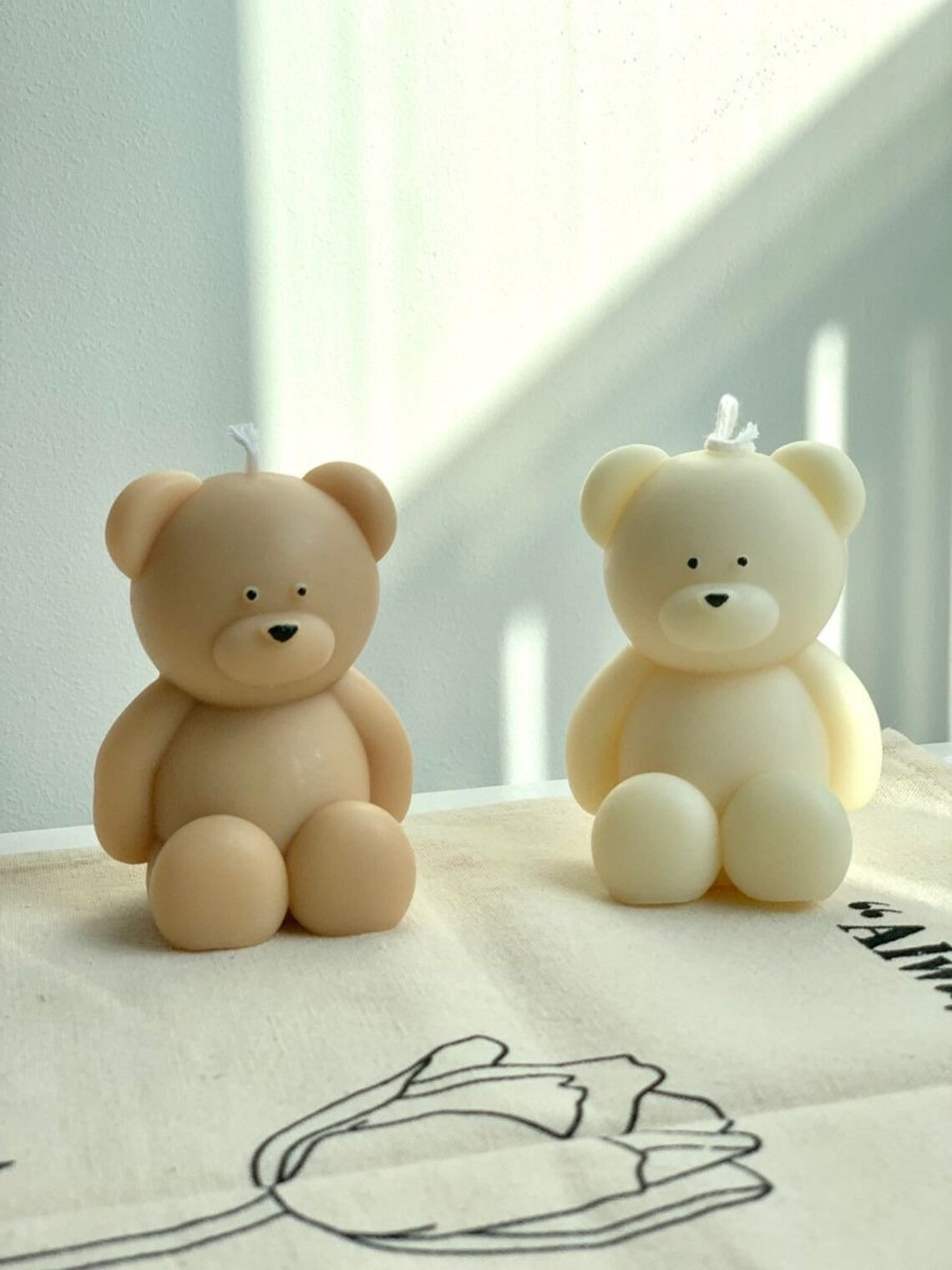 Baby Bear Candle